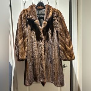 Vintage 1983 Mink Fur Coat